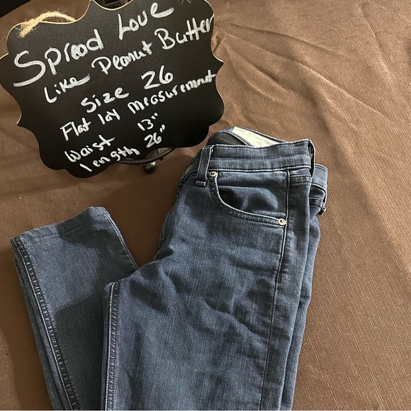 Rag & Bone Terra Blues Skinny Jeans Size 26 - Picture 8 of 8